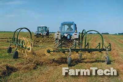 Грабли-ворошилки двухсекционные Ковельсельмаш ГВЛ-2