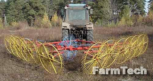 Грабли-ворошилки Клетинский машиностроительный завод ГВК-7,0П