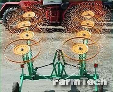 Грабли-ворошилки колесно-пальцевые Агро Горицвет ГКП-6