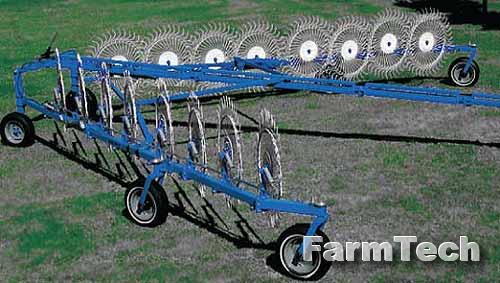 Грабли-ворошилки колесно-пальцевые РусАгроМаш Агромаш ГКП 12