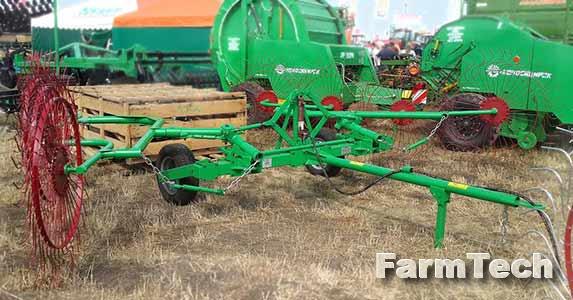 Грабли-ворошилки колесно-пальцевые Унисибмаш, ГВВ-6,0А