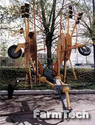 Грабли-ворошилки НефАЗ ГВД 1-Ф-6,0