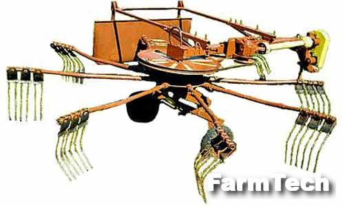 Грабли-ворошилки роторные АгроИдея ГВР-420