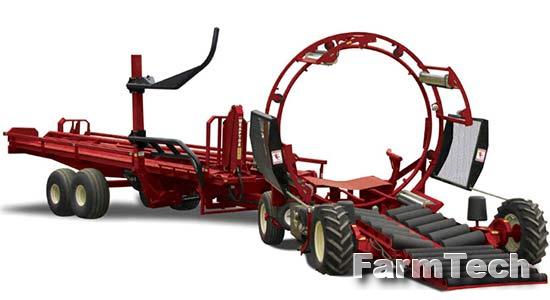 Обмотчик круглых тюков Anderson Wraptor