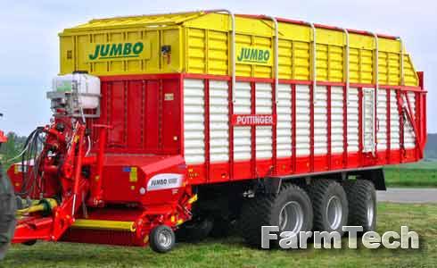 Прицеп-подборщик Pottinger Jumbo 6000 Jumbo 7210 L Combiline