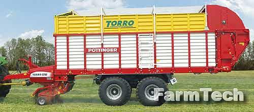 Прицеп-подборщик Pottinger Torro 4500 D