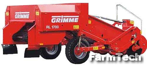 Картофелекопатель-валкоукладчик Grimme GVR 1700