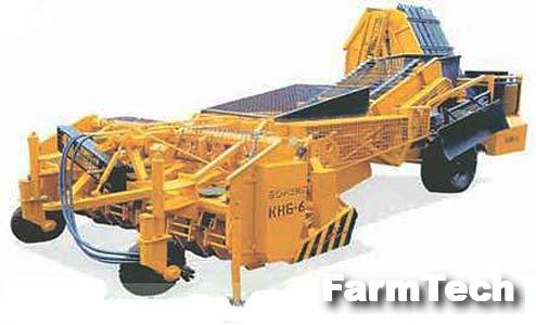 Копатель-погрузчик свёклы шестирядный Борекс КНБ-6