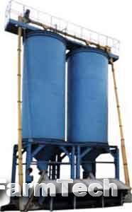 Блок зерновых силосов Пензтекстильмаш У2-БЗС