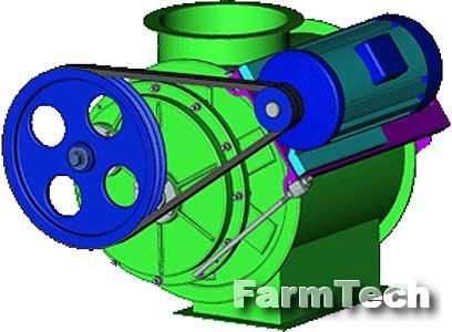 Затвор шлюзовый Контактор ЗШ-15