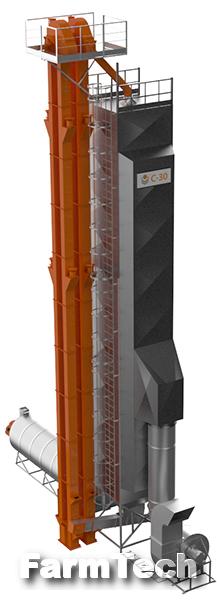 Зерносушилка шахтная Агропромтехника С-40