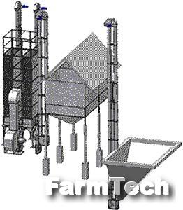 Комплекс зерноочистительный сушильный Вибросепаратор ЖЗСК-20