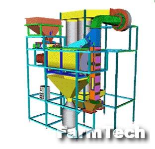 Машина для снятия пленки с фундука Агропромспецдеталь ОП-3