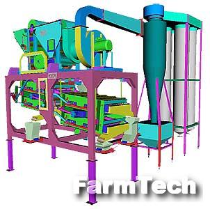 Машина зерноочистительная Агропромспецдеталь ЗМ-40/20