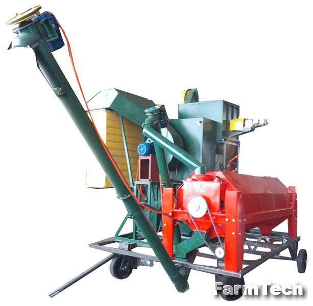 Машина зерноочистительная комбинированная самоходная с триерным блоком Кузембетьевский РМЗ МЗК-7СТ