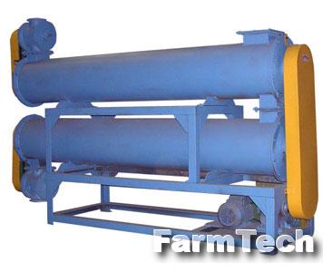 Пропариватель шнековый двухцилиндровый МарийАгромаш Я31.229.00.00.00