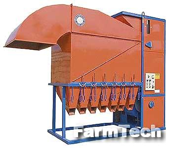 Сепаратор зерна многофункциональный безрешетный Агристо Алмаз-С МС-10