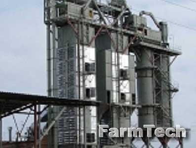 Зерносушилка стационарная шахтная рециркуляционная ДСП-25