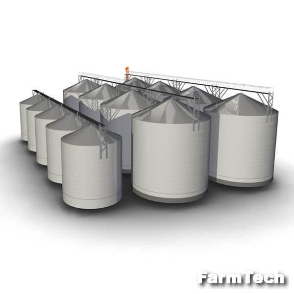 Силос с плоским дном Агропромтехника