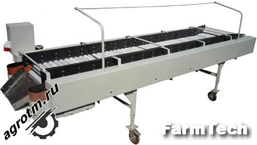 Стол инспекционный Агротехмаш 1000х4000ЦР-1,1 РС(28)ЧР-ВГГ-ФШППСШ-ЗВКДР-ПВКДР-2СН1К