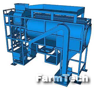 Машина шелушильно-веяльная для шишек кедровой сосны Агропромспецдеталь МШВ-2