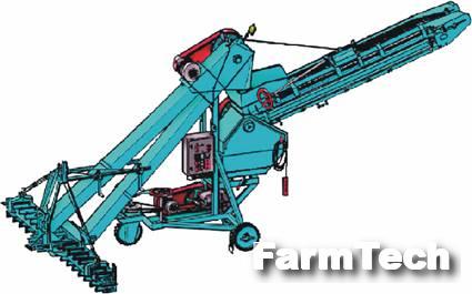 Зернопогрузчик самопередвижной Зерноочистка ЗПС-100А-02