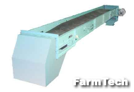 Конвейер ленточный безроликовый стационарный Ивантеевский Элеватормельмаш У9-УКБ 40