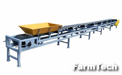 Конвейер ленточный желобчатый Кузембетьевский РМЗ ЛЖК-300