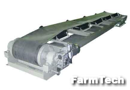 Конвейер ленточный роликовый усиленный Ивантеевский Элеватормельмаш УКР-450