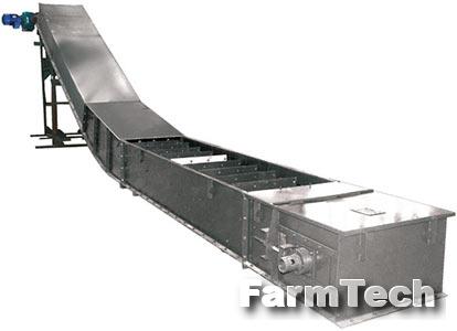 Конвейер с погруженными скребками Элеватормельмаш КПС(Д)-500