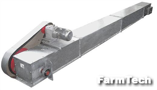 Конвейер с погруженными скребками Элеватормельмаш КПС(З)-400