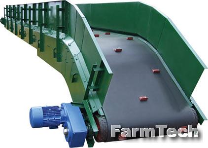 Конвейер стационарный ленточный Элеватормельмаш УКЛС-1400