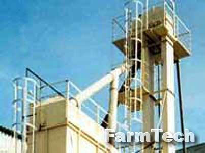 Нория двухпоточная самонесущая Агропромтехника 2ЛГ-160