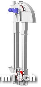 Нория ленточная самонесущая Элеватормельмаш НЛС-50