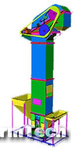 Нория тихоходная Агропромспецдеталь НТ-4