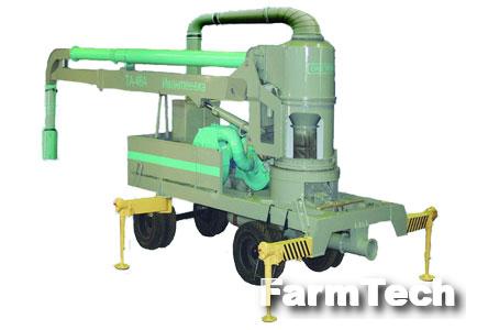 Перегружатель зерна мобильный пневматический на пневмоколесном ходу Ивантеевский Элеватормельмаш ТА-46А