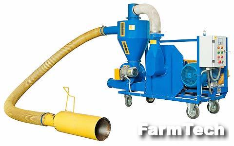 Транспортер зерна пневматический (установка пневматического транспорта) Доза-Агро УПТ-10