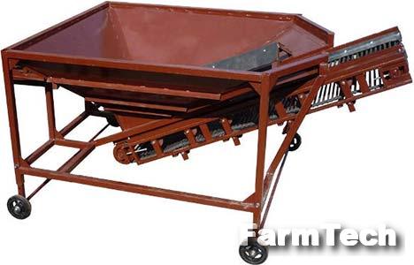 Транспортер с приемным бункером Агротехмаш 1,8 куб.м 650ПРх2700-1,1РС(56)-ВРР-ФВППСР