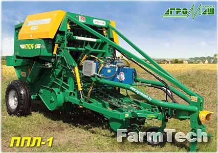 Пресс-подборщик льна ППЛ-1