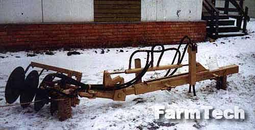 Борона ротационная для поверхностного рыхления подкроновой зоны в садах и ягодниках БПР-1