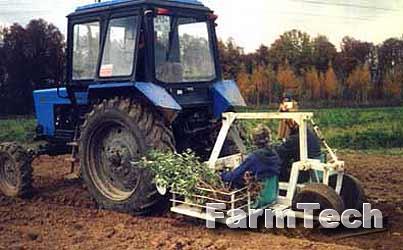 Машина для посадки сеянцев и саженцев плодовых и ягодных растений МПС-1