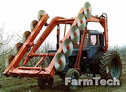 Машина универсальная для контурной обрезки плодовых деревьев МКО-3