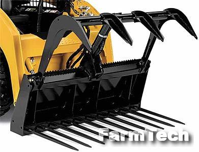 Вилы сельскохозяйственные с прижимом John Deere Worksite Pro GU66