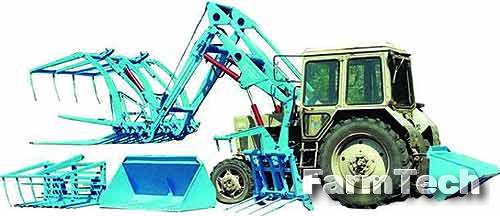 Погрузчик Эльворти ПС-0,5/08 "Стогомет"