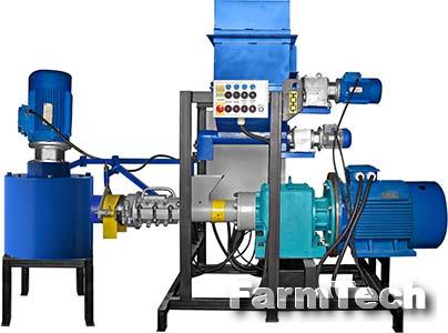 Гранулятор-экструдер ГЭТР-700/45