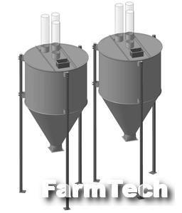 Бункер готовой продукции БГП-2,5