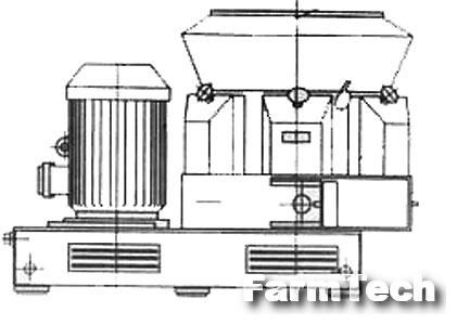 Измельчитель-смеситель кормов ИСК-3А