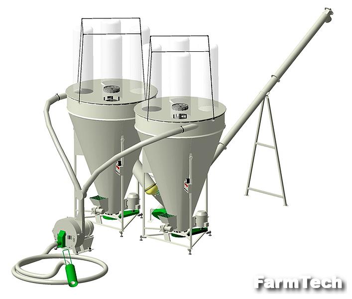 Линия по производству рассыпных комбикормов КПК-5