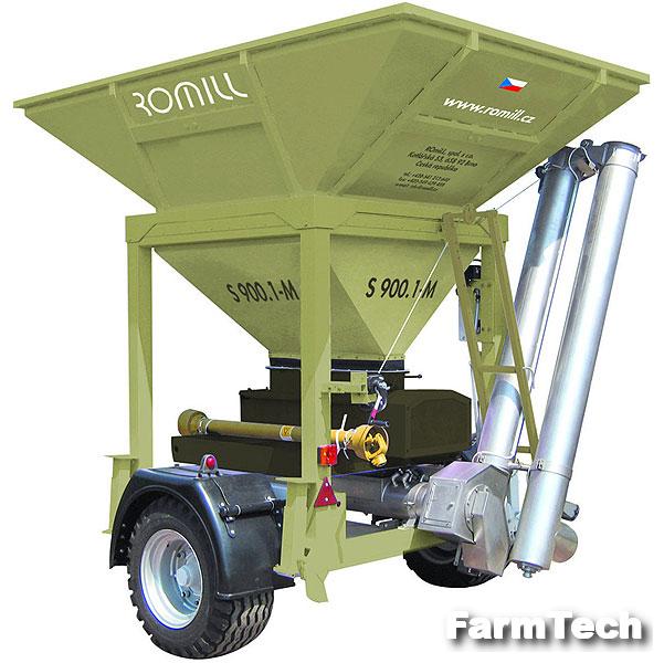 Плющилка мобильная вальцовая влажного зерна М1/М2 M2Plus