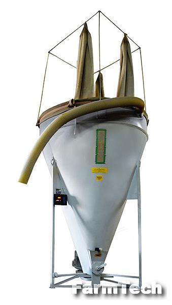 Смеситель вертикальный шнековый ССК-1,7